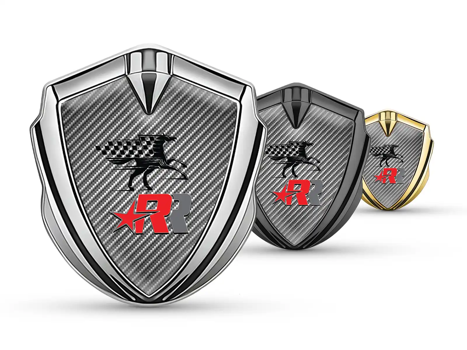 High End Car Logo Badges Glossy Shiny